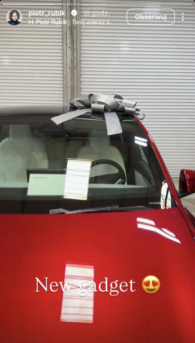 Piotr Rubik i Agata Rubik mają nowe auto