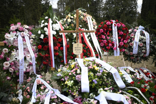 Bożena Dykiel spoczęła na Powązkach Wojskowych