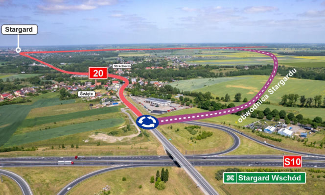 Obwodnica Stargardu w ciągu DK20