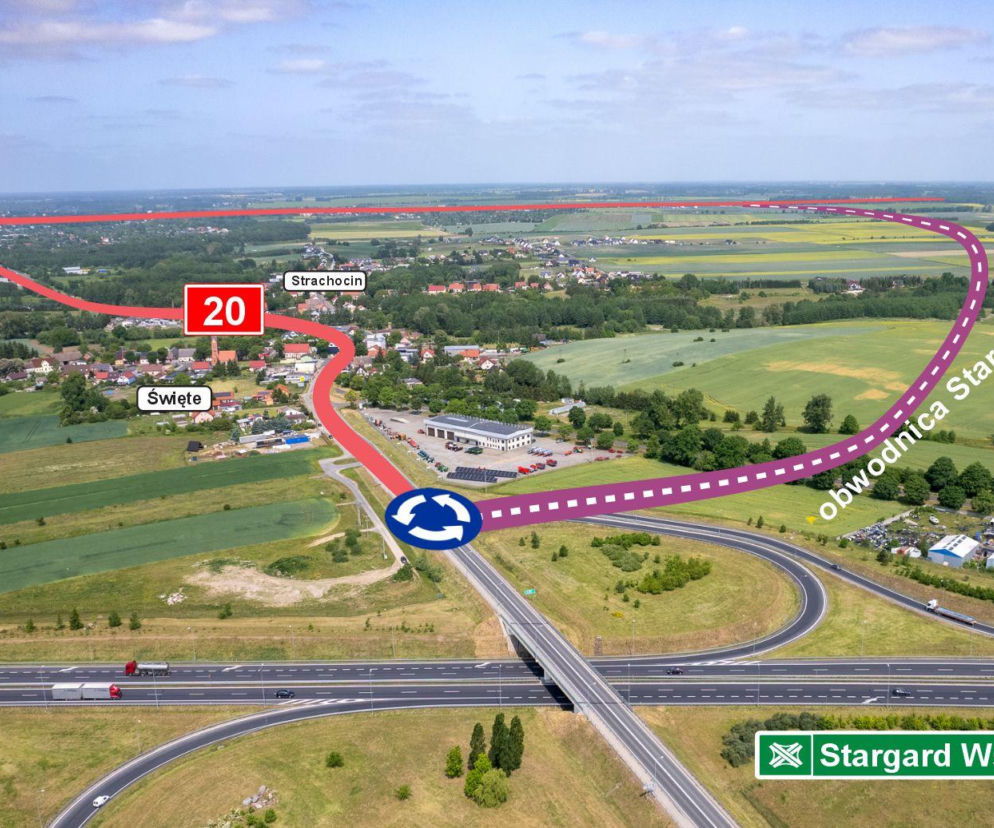 Obwodnica Stargardu w ciągu DK20