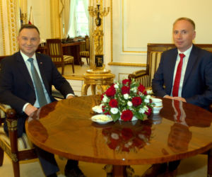 Rozmowa redaktora naczelnego Grzegorza Zasępy z Prezydentem RP Andrzejem Dudą