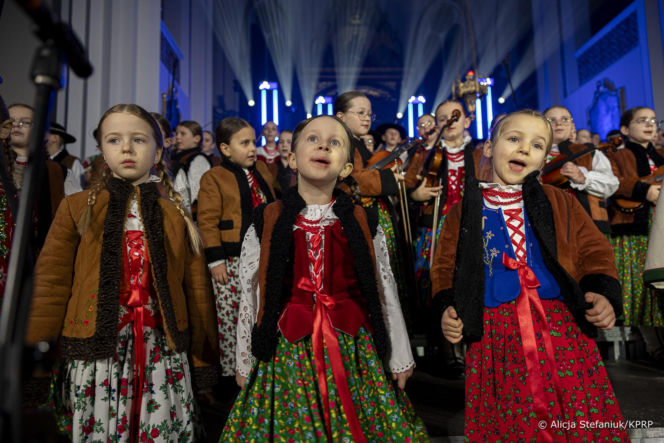 Pierwsza dama Marta Nawrocka na koncercie kolęd