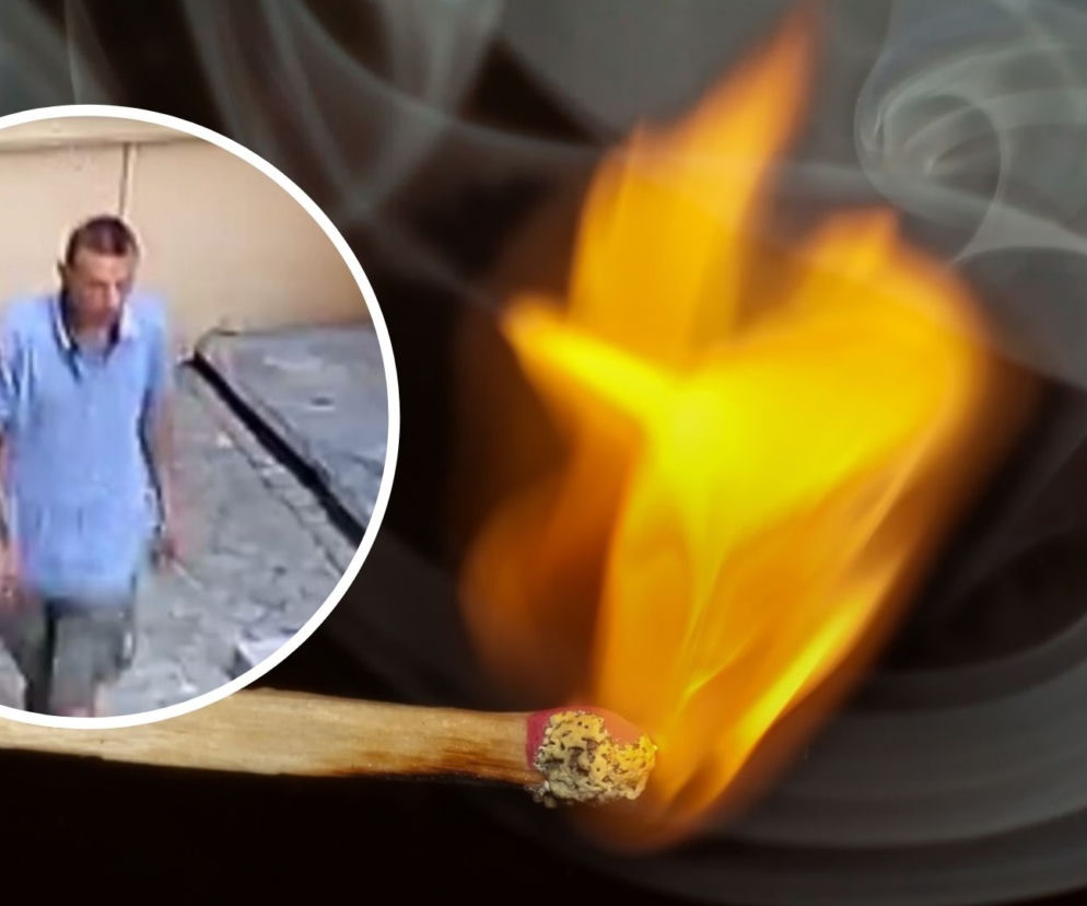 Łódź. Podpalacz z Piotrkowskiej poszukiany! Może ktoś skojarzy go po... skarpetkach?