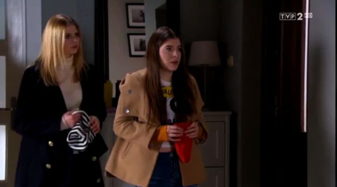 Barwy szczęścia odcinek 1637, Iwona (Izabela Zwierzyńska), Agata (Natalia Zambrzycka)