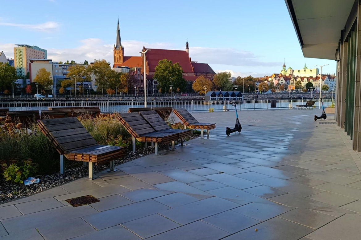 Inwestycje na Łasztowni i Kępie Parnickiej w Szczecinie