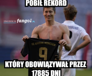 Robert Lewandowski pobił rekord Gerda Mullera MEMY
