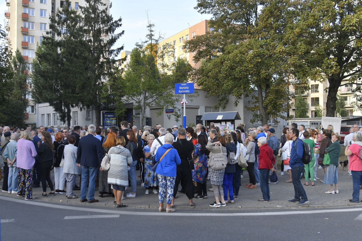 Marian Kociniak upamiętniony w Warszawie