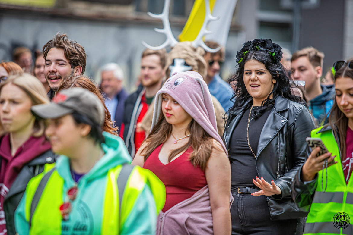 Juwenalia Częstochowskie 2025. Barwny korowód studentów