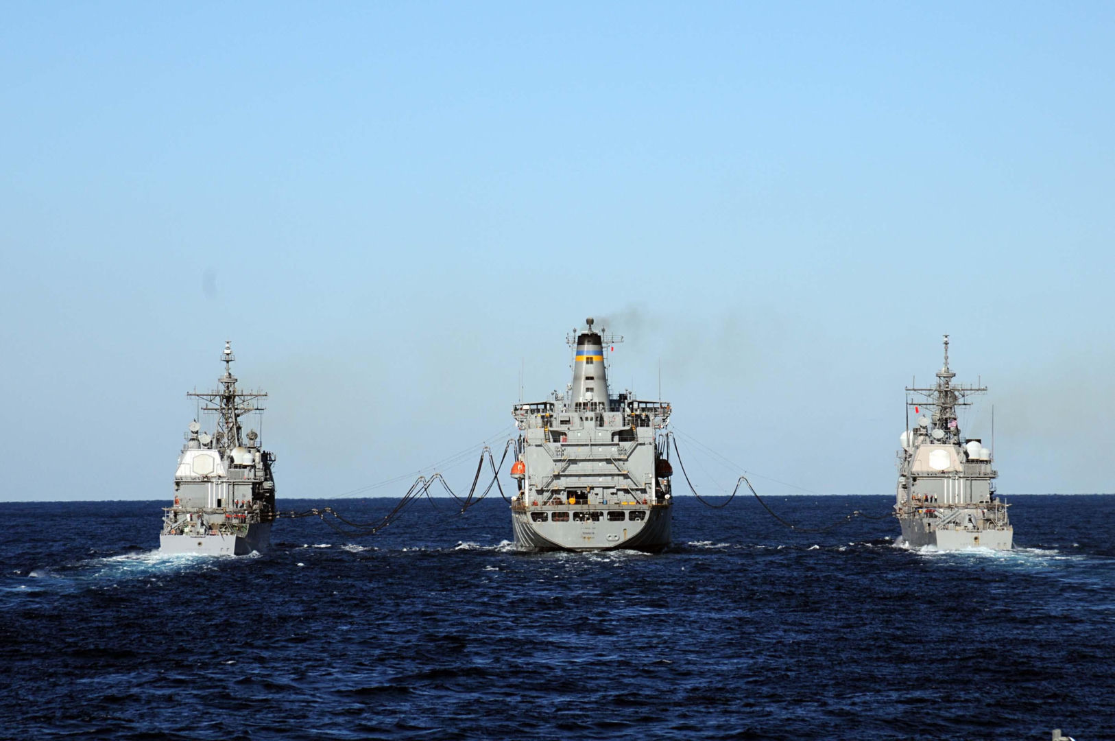 Kolizja USS "Truxtun" i USNS "Supply" na Karaibach – ryzyko w operacjach RAS