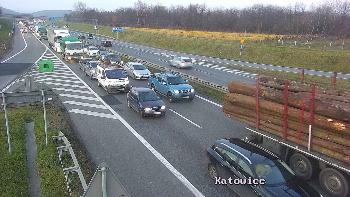 Gigantyczne utrudnienia i korki na obwodnicy Krakowa