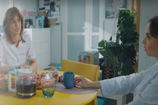 M jak miłość, odc. 1900. Aneta (Ilona Janyst), Kama (Michalina Sosna)