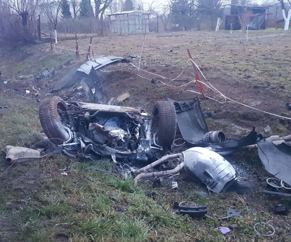 Śmiertelny wypadek w Ulnowie pod Suszem. Dwie osoby nie żyją [ZDJĘCIA]