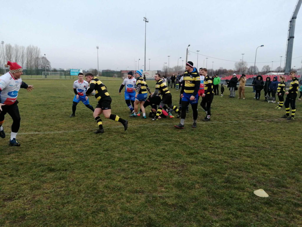 Noworoczny mecz rugby w Siedlcach 2025