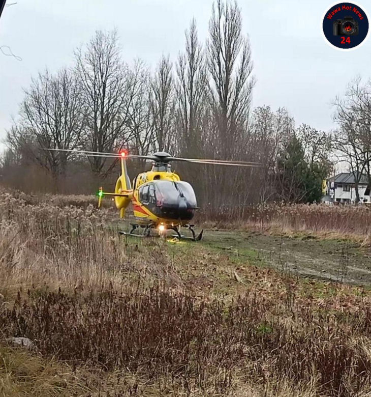 Tragedia pod Piasecznem. Rowerzysta leżał w przydrożnym rowie. Na pomoc było już za późno