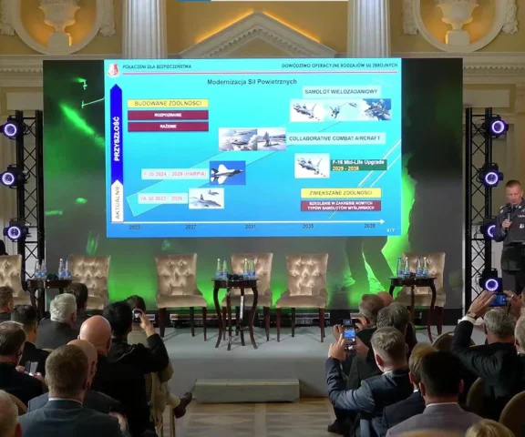 Rozpoczęcie konferencji pt. Przyszłość Sił Powietrznych RP.  Jak będzie wyglądało polskie lotnictwo wojskowe przyszłości?