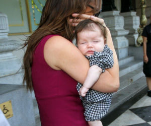 Victoria Beckham i córka Harper Seven
