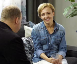 Barwy szczęścia, odc. 2210: Sabina (Barbara Kurzaj), Andrzej Tomala (Bartłomiej Nowosielski)