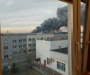 Pożar Cersanit 10.02.2022