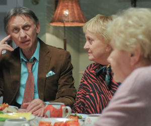 M jak miłość, odc. 1457. Robert Żak (Krzysztof Tyniec), Kisielowa (Małgorzata Różniatowska), Barbara (Teresa Lipowska)