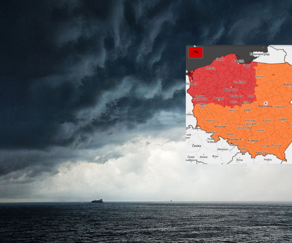 W Polskę uderzy jeszcze MOCNIEJSZA wichura. Możliwe trąby powietrzne! DRAMATYCZNE prognozy!