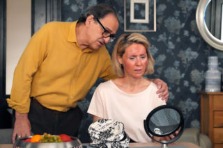 Barwy szczęścia, odcinek 3348. Malwina (Joanna Gleń), Jerzy (Bronisław Wrocławski)