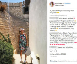 Majdanowie na wakacjach. Małgorzata Rozenek w bikini