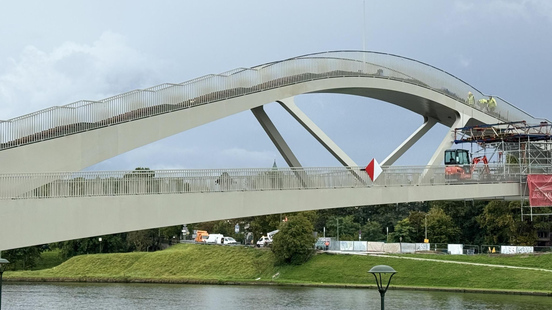 Kładka Kazimierz - Ludwinów w Krakowie - wrzesień 2026