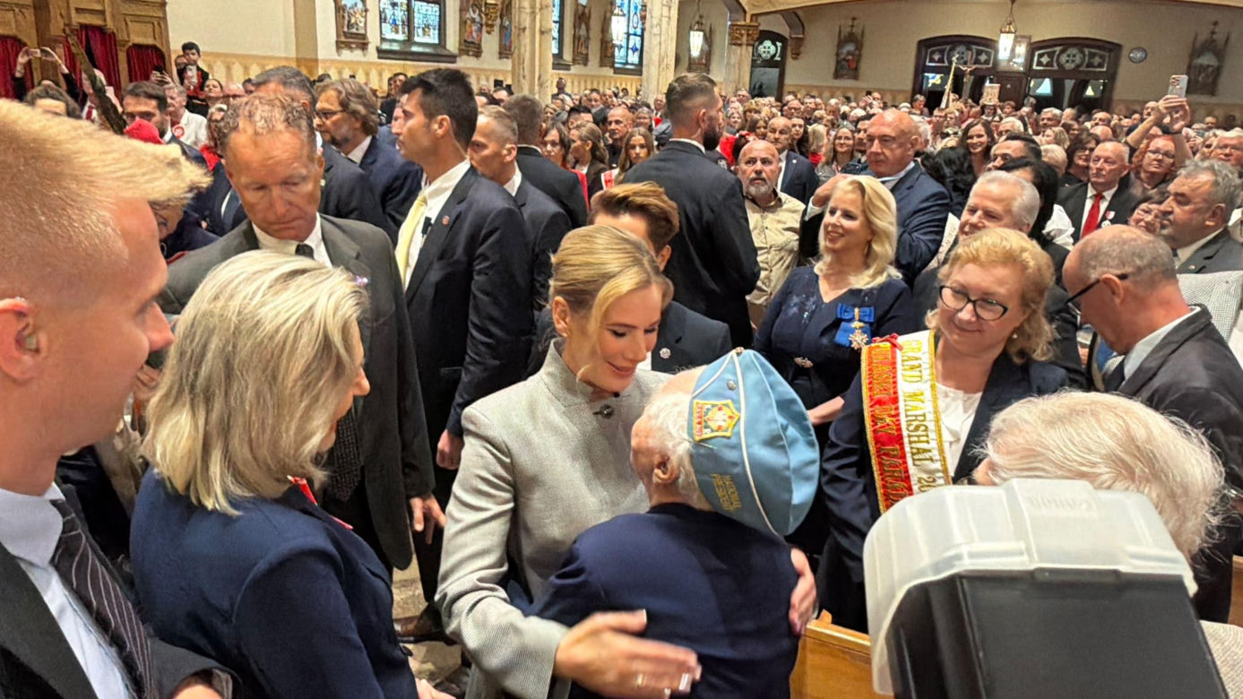 Para prezydencka w USA. Wzruszające sceny na Greenpoincie