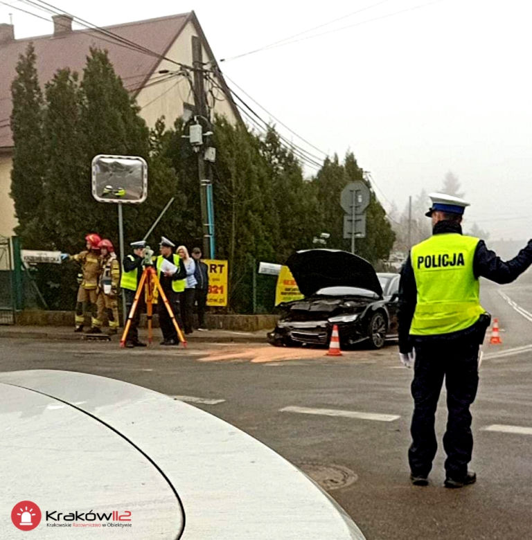 Wypadek drogowy Wszystkich Świętych Soboniowice