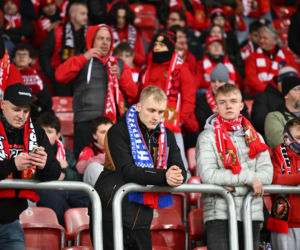 Widzew Łódź - Lech Poznań: Zdjęcia kibiców i zawodników z meczu 24. kolejki PKO BP Ekstraklasy