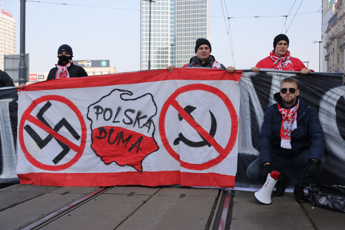 Marsz Niepodległości 2021 w Warszawie 