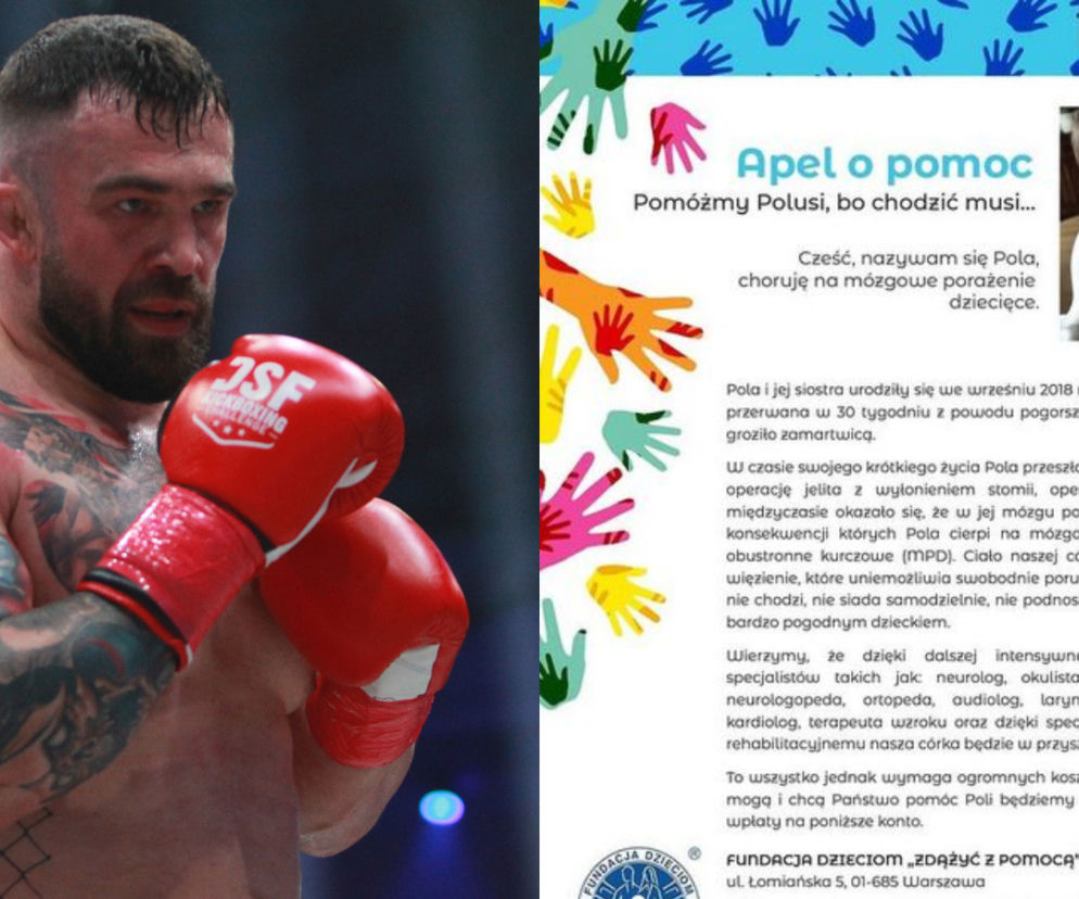 Daniel Omielańczuk i córka Pola