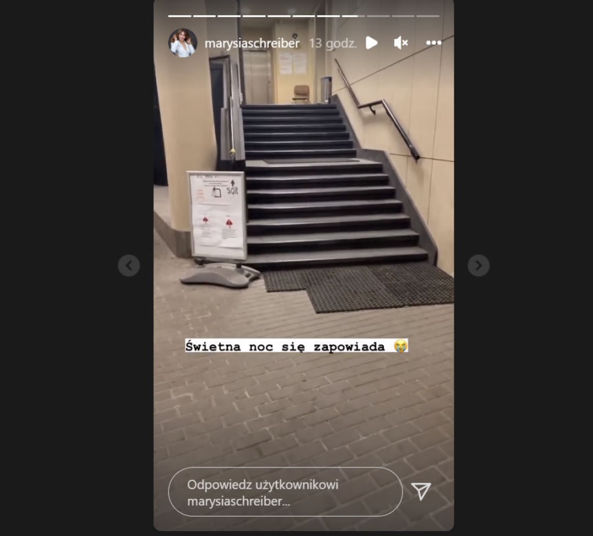Marianna Schreiber szalała z piłką na boisku. Chwila nieuwagi i znalazła się na SOR!