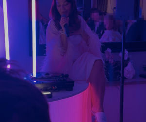 Edyta Górniak tańczyła w szlafroku i kapciach