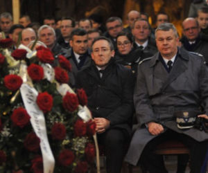 Pogrzeb ofiar masakry w Kamieniu Pomorskim