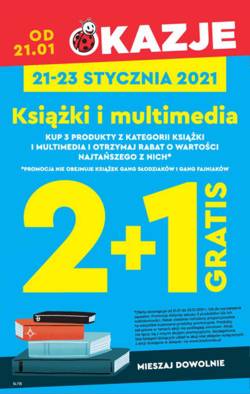 Biedronka - NOWE promocje od 21.01
