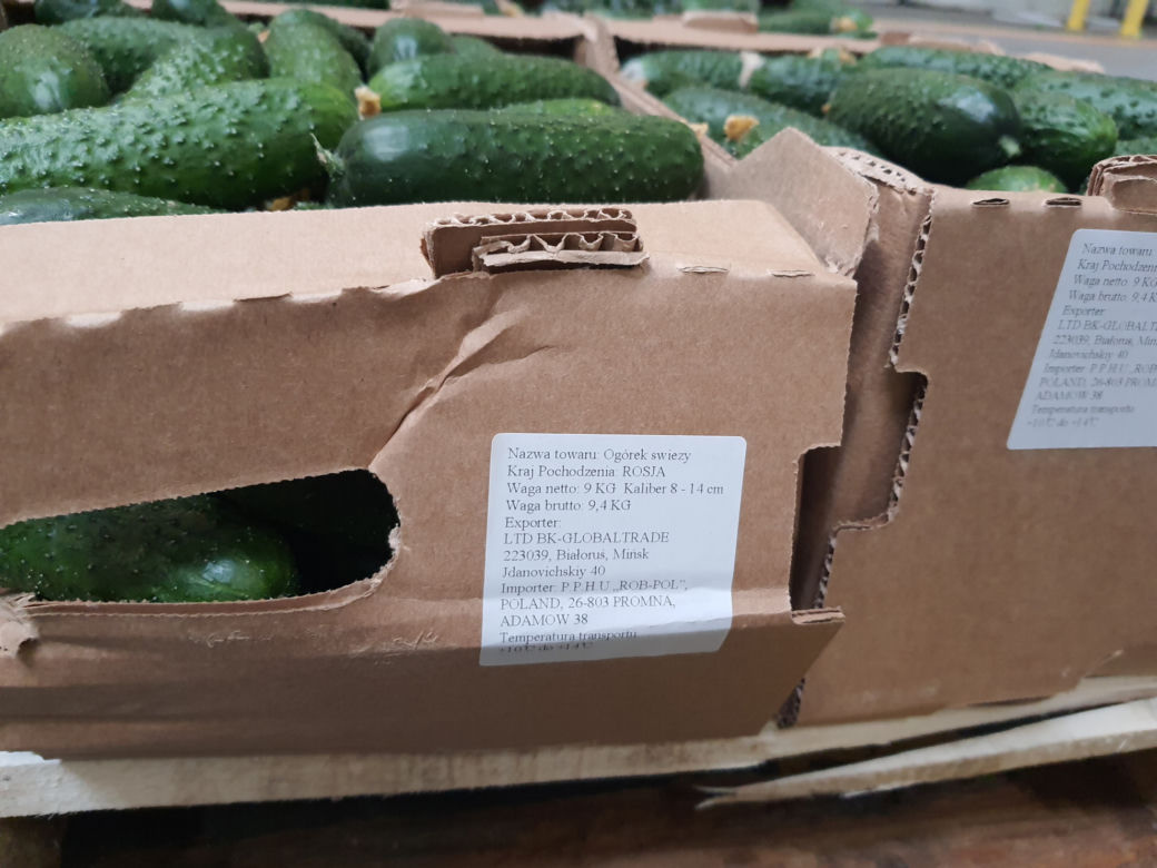  Rosyjskie ogórki na polskich bazarach!