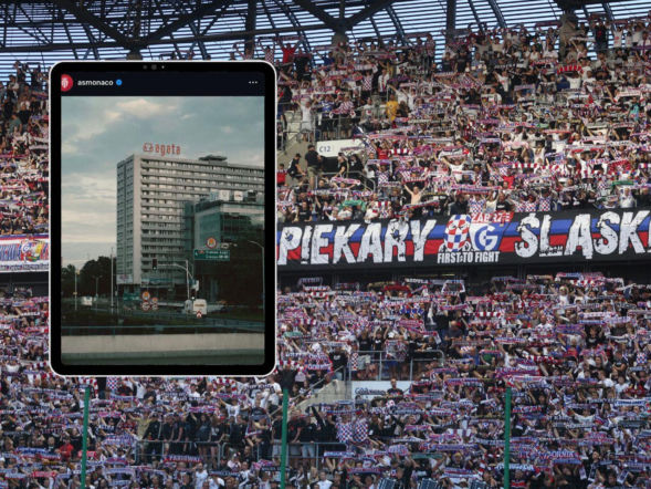 Zawierucha przed meczem Górnik - AS Monaco! Pokazali zdjęcia z Polski i się zaczęło