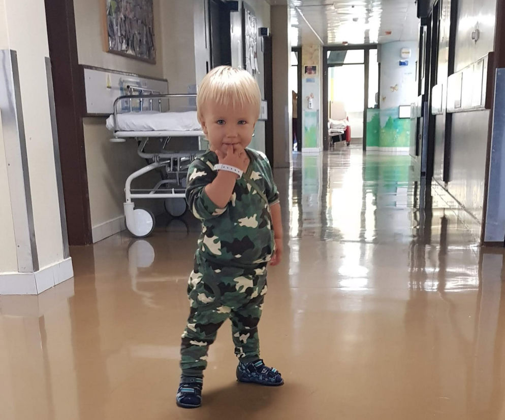 Leon Saj walczy o życie. Trwa zbiórka pieniędzy na operację 20-miesięcznego maluszka