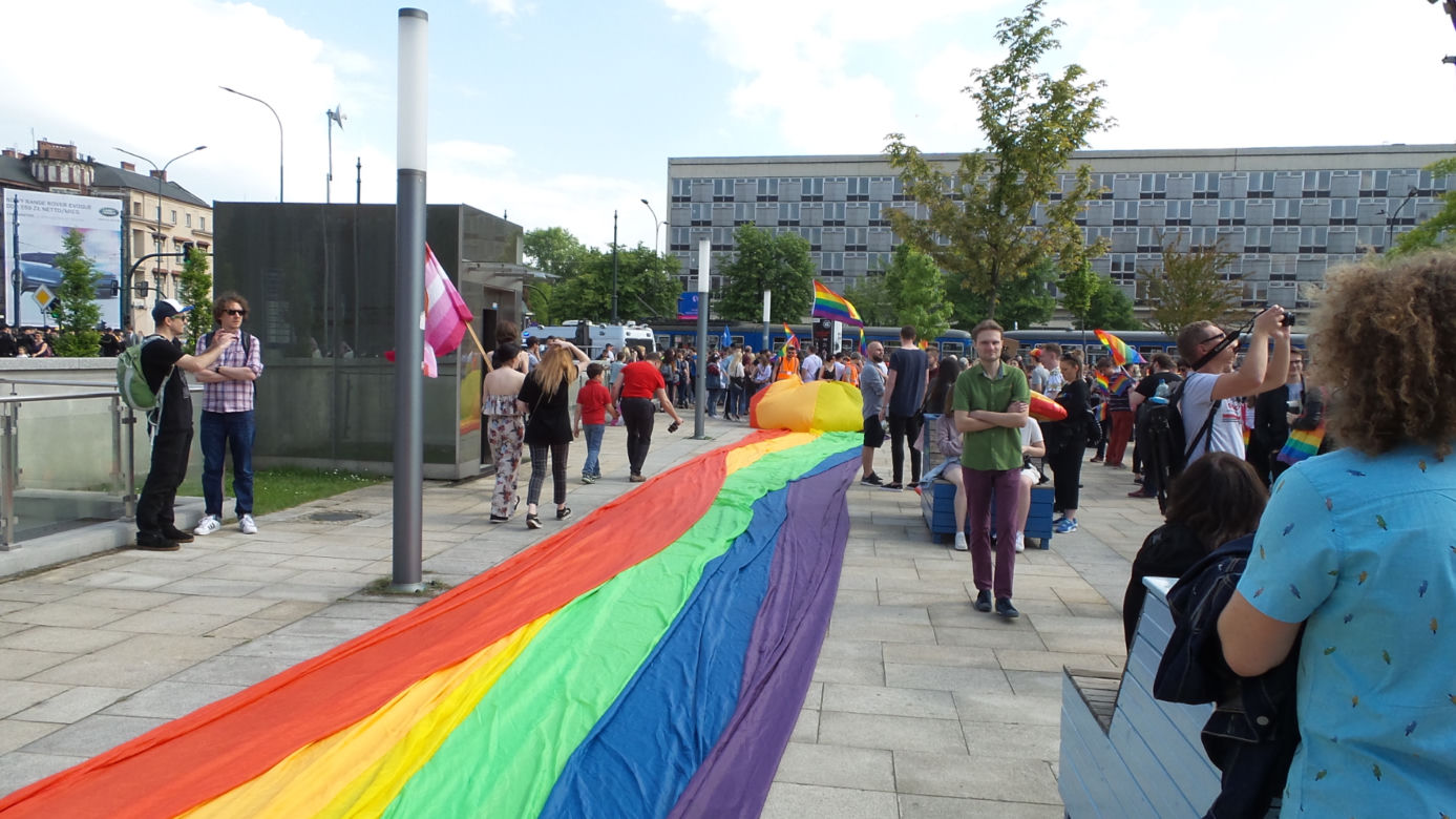 Wielki Marsz Równości przeszedł 18.05.2019 przez Kraków