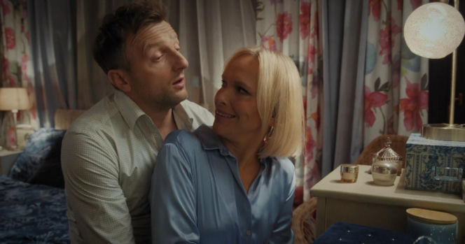 M jak miłość odc. 1921. Dorota (Iwona Rejzner), Bartek (Arkadiusz Smoleński)