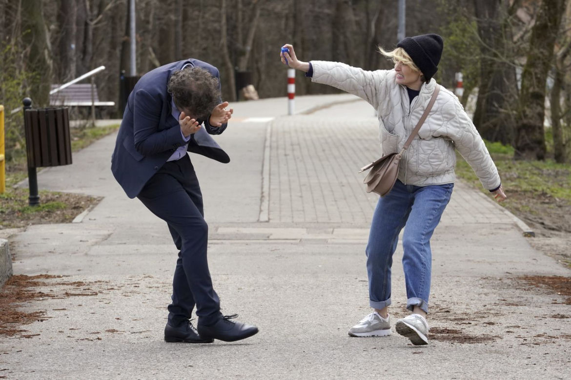 Barwy szczęścia odc. 2693. Bożena (Marieta Żukowska), Rafał Zaborski (Wojciech Solarz)