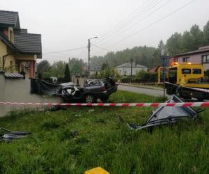 Tragiczny wypadek w Bukownie, nie żyje 20-latek