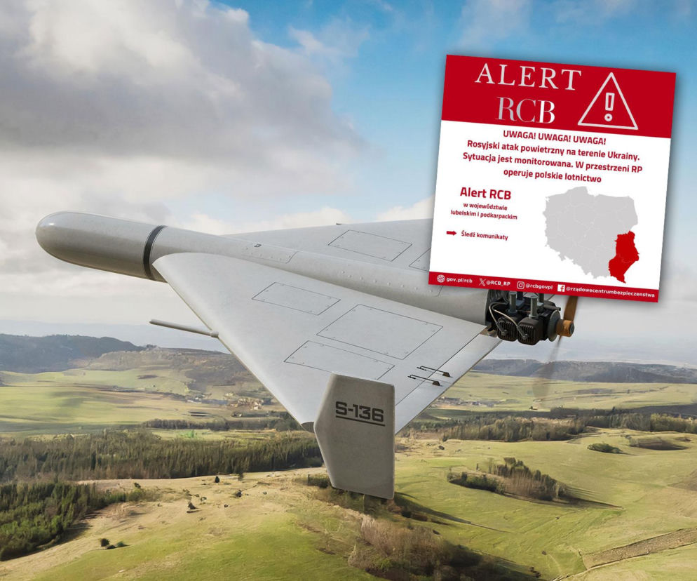 UWAGA! UWAGA! UWAGA! Rosyjski atak powietrzny. Jest nowy alert RCB