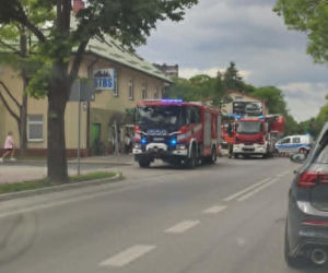 Zadymienie w budynku STBS przy ul. Starowiejskiej w Siedlcach