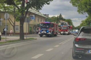 Zadymienie w budynku STBS przy ul. Starowiejskiej w Siedlcach