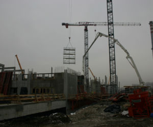 Bonarka City Center - budowa styczeń 2009 r.