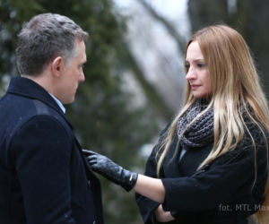 M jak miłość odc. 1135. Teresa (Dominika Łakomska), Artur (Robert Moskwa)
