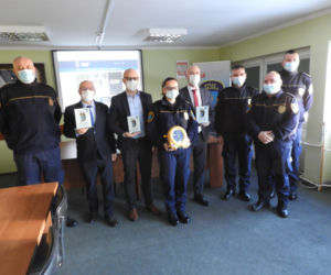 Pierwszy defibrylator w Straży Mijeskiej w Olsztynie