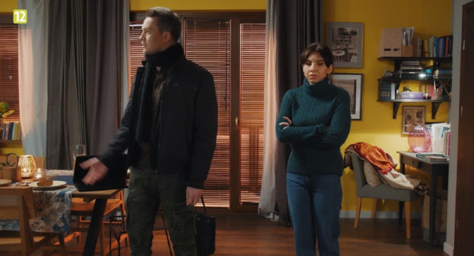 M jak miłość. Aneta (Ilona Janyst), Jakub Karski (Krzysztof Kwiatkowski)